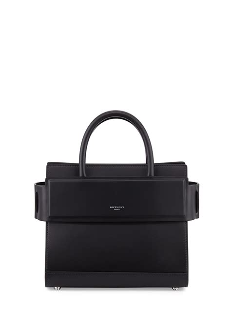 givenchy horizon black|Givenchy Horizon Mini Leather Satchel Bag, Black .